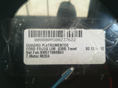 CUADRO INSTRUMENTOS, FORD, FOCUS BERLINA (CB8)