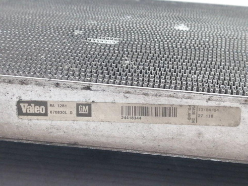  RADIADOR AGUA OPEL VECTRA C BERLINA 