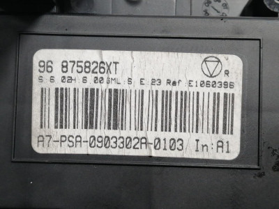 MANDO CLIMATIZADOR, PEUGEOT, 207