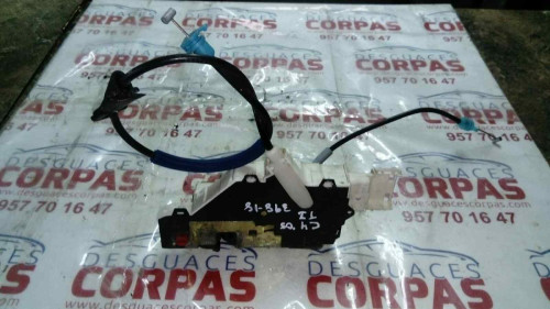 CERRADURA PUERTA TRASERA IZQUIERDA Citroen C4 BERLINA 