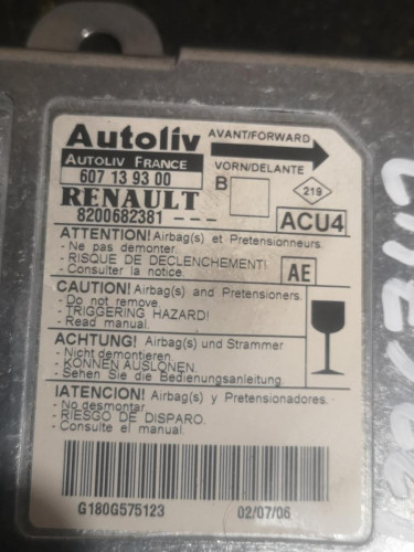 CENTRALITA AIRBAG RENAULT MEGANE II BERLINA 5P 