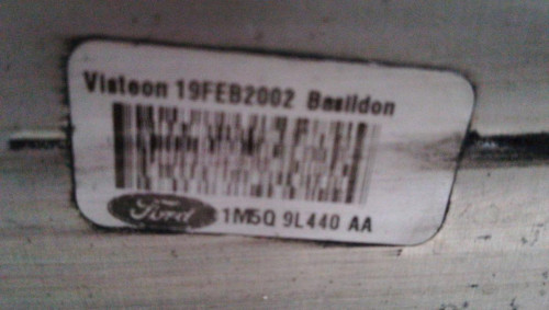 INTERCOOLER FORD FOCUS BERLINA (CAK) 
