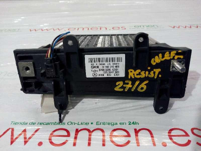 RESISTENCIA CALEFACCION, MERCEDES-BENZ, VANEO (BM 414) COMPACT VAN