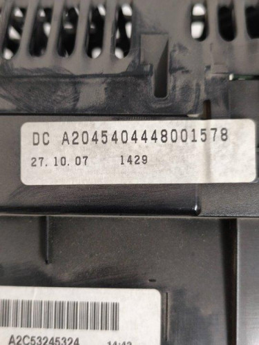  CUADRO INSTRUMENTOS MERCEDES-BENZ CLASE C (BM 204) BERLINA 