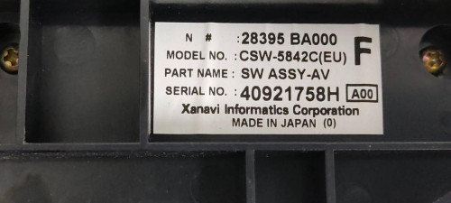 MANDO CLIMATIZADOR NISSAN PRIMERA BERLINA (P12) 