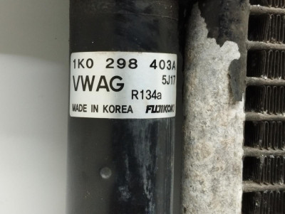 CONDENSADOR / RADIADOR AIRE ACONDICIONADO, VOLKSWAGEN, JETTA V (1K2)