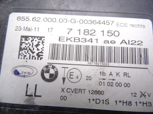  FARO DERECHO, BMW, SERIE 7 (F01/F02) 