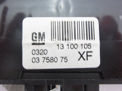  WARNING OPEL ZAFIRA B 