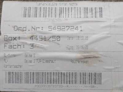 GUARNECIDO PUERTA TRASERA DERECHA, BMW, SERIE 5 BERLINA (E60)