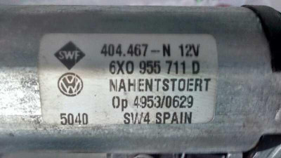 MOTOR LIMPIA TRASERO, VOLKSWAGEN, POLO III BERLINA (6N2)