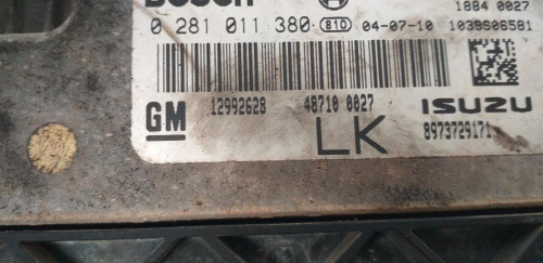  CENTRALITA MOTOR UCE OPEL ASTRA H BERLINA 