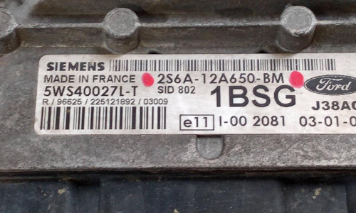CENTRALITA MOTOR UCE Ford FIESTA (CBK) 