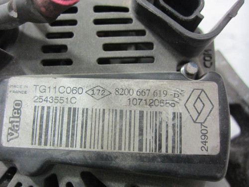 ALTERNADOR Renault MEGANE II COUPE/CABRIO 