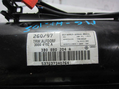 AIRBAG DELANTERO DERECHO, VOLKSWAGEN, PASSAT BERLINA (3B2)