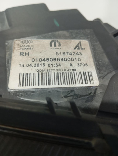  FARO DERECHO FIAT II DOBLÒ (263) CARGO 