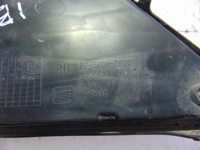 REJILLA PARAGOLPES DERECHA, SEAT, IBIZA BERLINA (6J5)