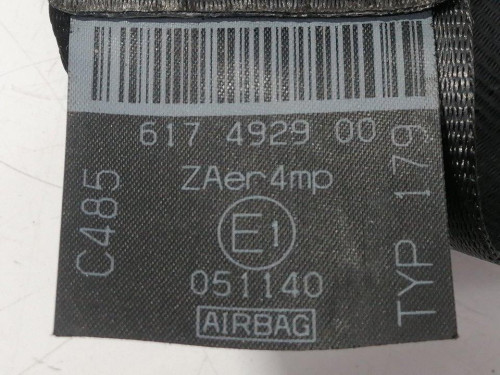 CINTURON SEGURIDAD DELANTERO IZQUIERDO FIAT III PUNTO (199) 