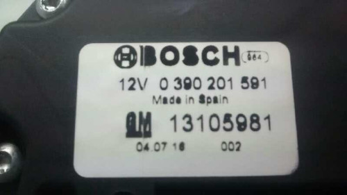  MOTOR LIMPIA TRASERO OPEL ASTRA H BERLINA 