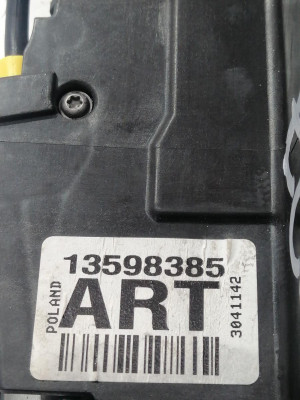 CERRADURA PUERTA TRASERA DERECHA, OPEL, ASTRA K BERLINA 5P