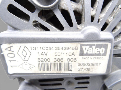 ALTERNADOR, RENAULT, MEGANE II BERLINA 5P