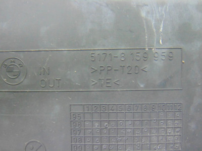 PANEL FRONTAL, BMW, SERIE 5 BERLINA (E39)