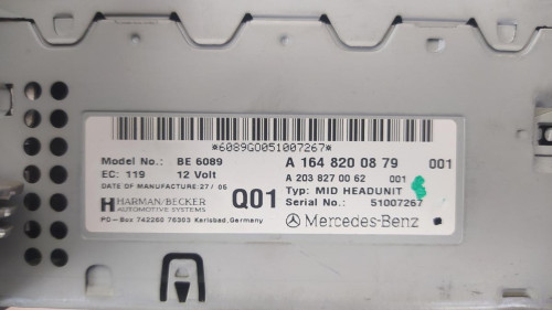 SISTEMA NAVEGACION GPS Mercedes-Benz CLASE ML (BM 164) 