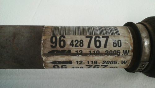 TRANSMISION DELANTERA IZQUIERDA Citroen C5 BERLINA 