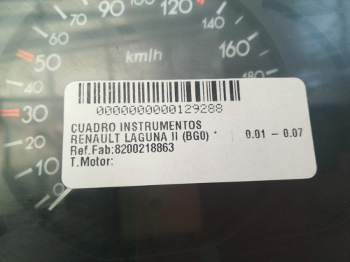  CUADRO INSTRUMENTOS 