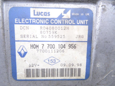 CENTRALITA MOTOR UCE, RENAULT, KANGOO I (F/KC0)