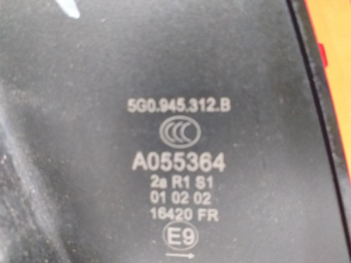  PILOTO TRASERO DERECHO Volkswagen GOLF VII BERLINA (BQ1/BE2) 
