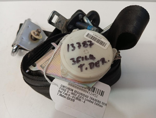  CINTURON SEGURIDAD TRASERO DERECHO, FORD, S-MAX (CA1) 