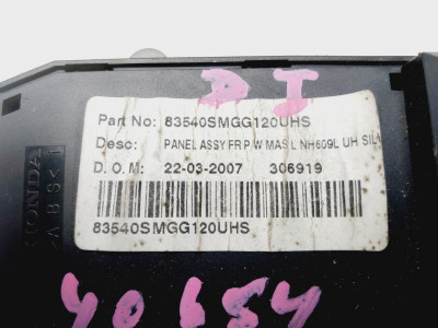 MANDO ELEVALUNAS DELANTERO IZQUIERDO, Honda, CIVIC 5 PUERTAS (FK)