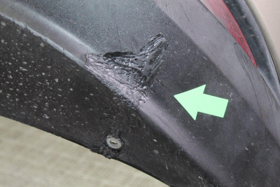 PARAGOLPES TRASERO, FIAT, II TIPO (356) BERLINA