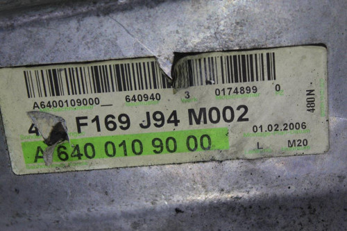  MOTOR COMPLETO MERCEDES-BENZ CLASE A (BM 169) 