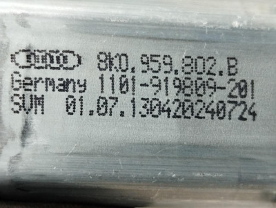 MOTOR ELEVALUNAS DELANTERO DERECHO, AUDI, A6 AVANT (4G5)