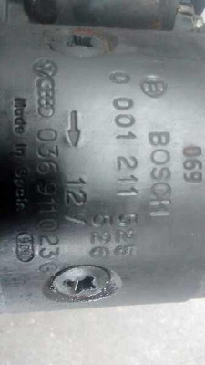 MOTOR ARRANQUE, VOLKSWAGEN, POLO II 2F (801/803)