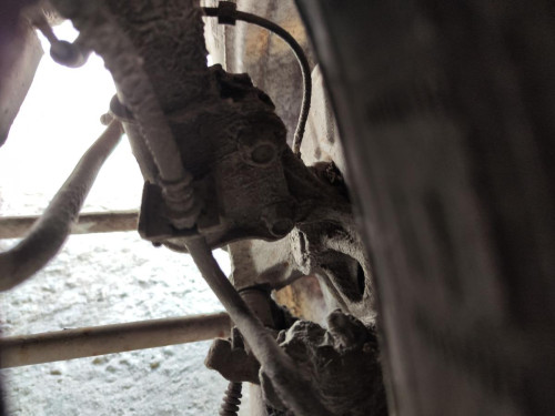 PINZA DE FRENO TRASERA IZQUIERDA, KIA, CERATO (LD)