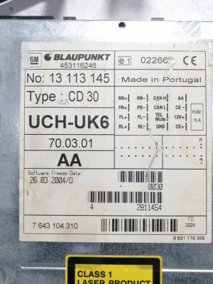 NO IDENTIFICADO, OPEL, VECTRA C BERLINA