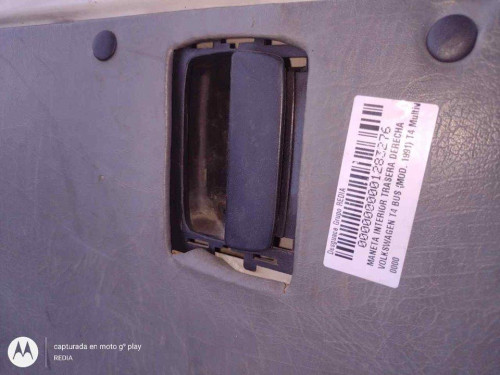  MANETA INTERIOR TRASERA DERECHA VOLKSWAGEN T4 TRANSPORTER BUS 