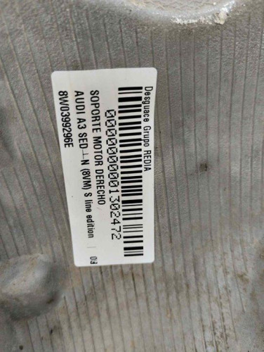  SOPORTE MOTOR DERECHO, AUDI, A3 SEDÁN (8VM) 