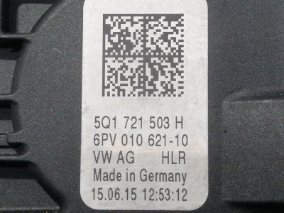 POTENCIOMETRO PEDAL, SKODA, SUPERB BERLINA (3V3)