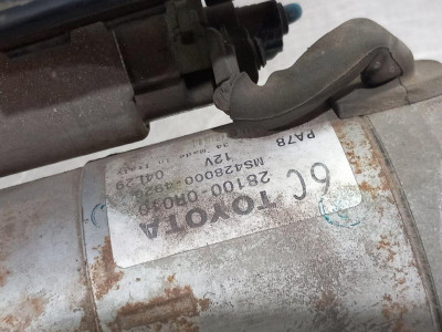 MOTOR ARRANQUE, TOYOTA, AVENSIS (T27)
