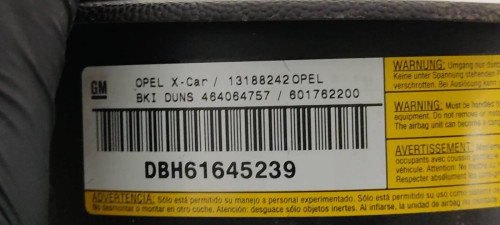 AIRBAG DELANTERO IZQUIERDO Opel CORSA C 