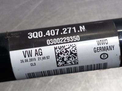 TRANSMISION DELANTERA IZQUIERDA, VOLKSWAGEN, PASSAT BERLINA (3G2)