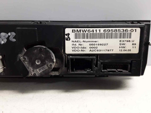 MANDO CLIMATIZADOR BMW SERIE 1 BERLINA (E81/E87) 