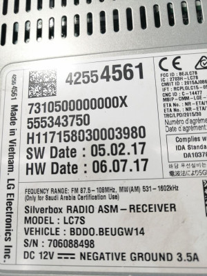 MODULO ELECTRONICO, OPEL, ASTRA K BERLINA 5P