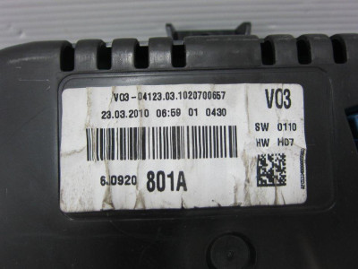 CUADRO INSTRUMENTOS, SEAT, IBIZA BERLINA (6J5)