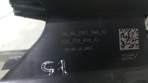 PEDAL FRENO Volkswagen GOLF VII (5G1/BE1) 