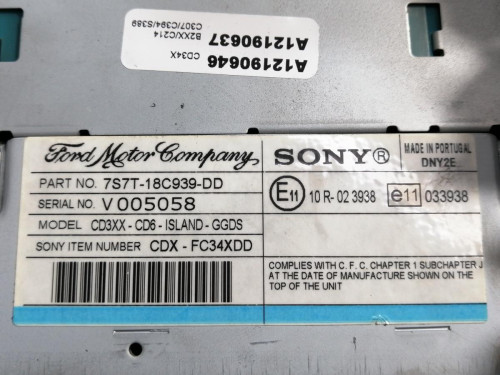 NO IDENTIFICADO FORD MONDEO SPORTBREAK (CA2) 