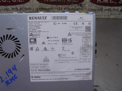 SISTEMA AUDIO / RADIO CD, RENAULT, CLIO V